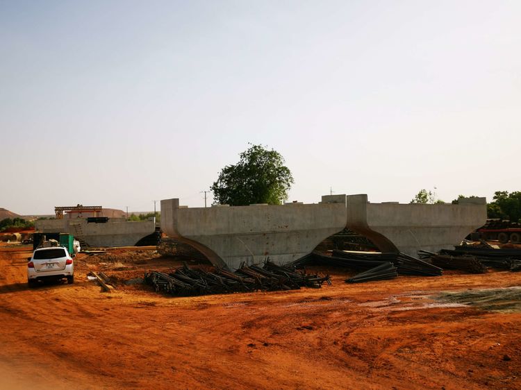 高建公司援尼日尔第三大桥项目建设纪实